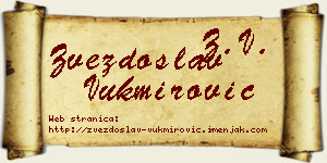 Zvezdoslav Vukmirović vizit kartica